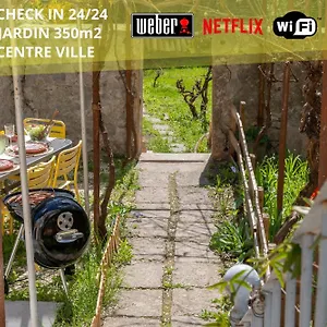  Appartement T3 63m2 - L'atypique Et Son Jardin De 350m2 Au Coeur De